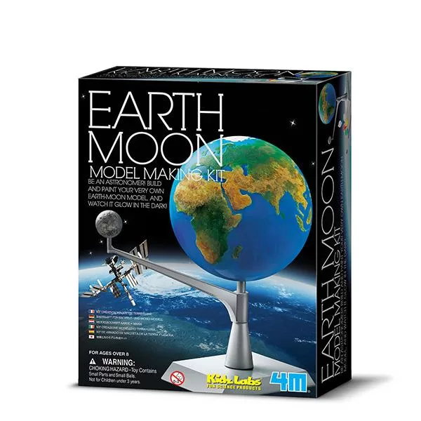 KIT PARA CONSTRUIR LA TIERRA Y LA LUNA - 4M