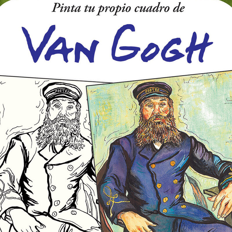 ARTE PARA COLOREAR DE VAN GOGH - V&R EDITORAS