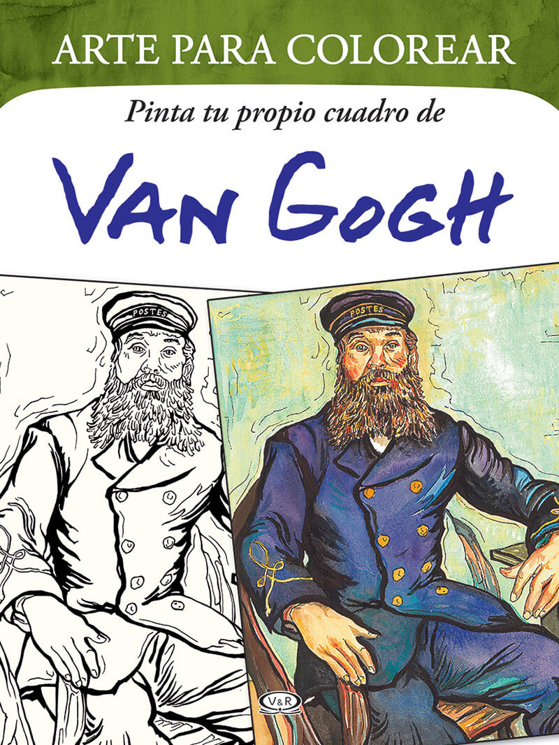 ARTE PARA COLOREAR DE VAN GOGH - V&R EDITORAS