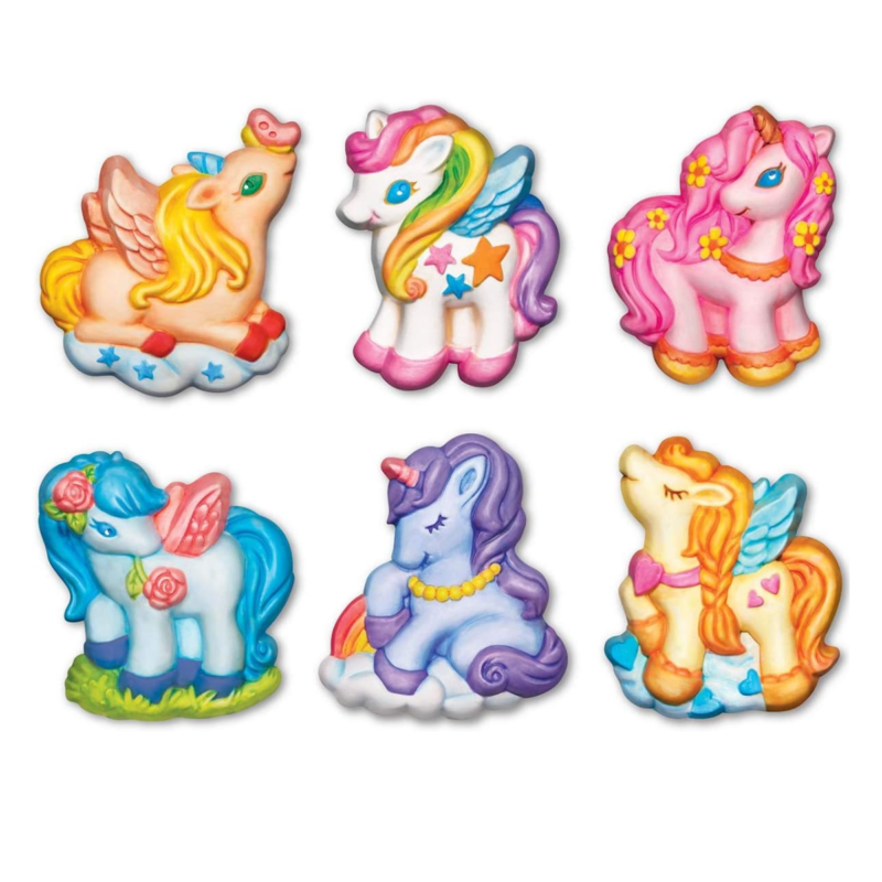 MOLDEA Y PINTA UNICORNIOS - 4M