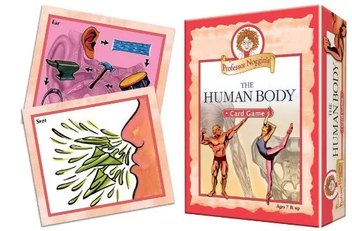 EL CUERPO HUMANO - JUEGO DE CARTAS EN INGLES OUTSET