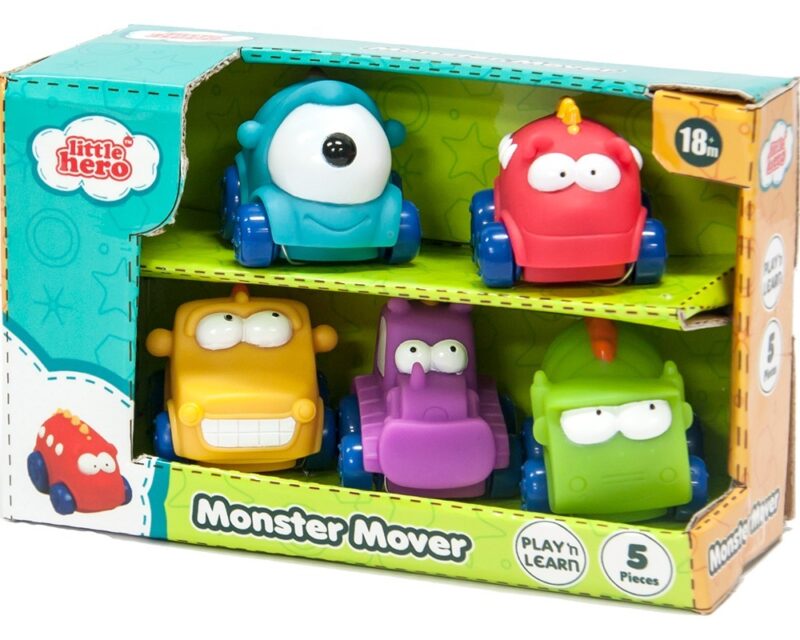 COCHES MONSTER MOVER - LITTLE HERO