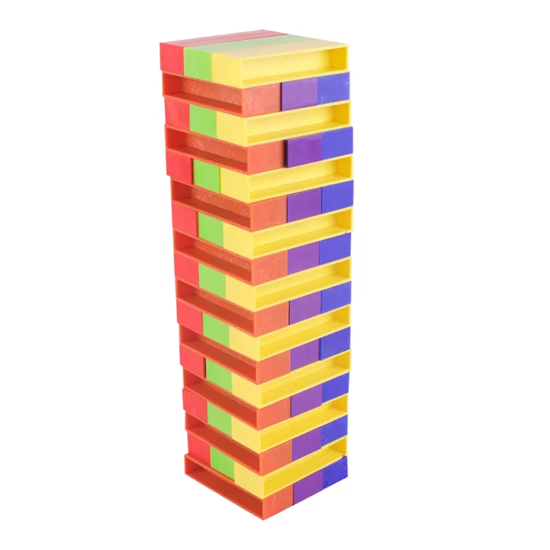 TORRE DE COLORES (54 PIEZAS) - EDUCAR