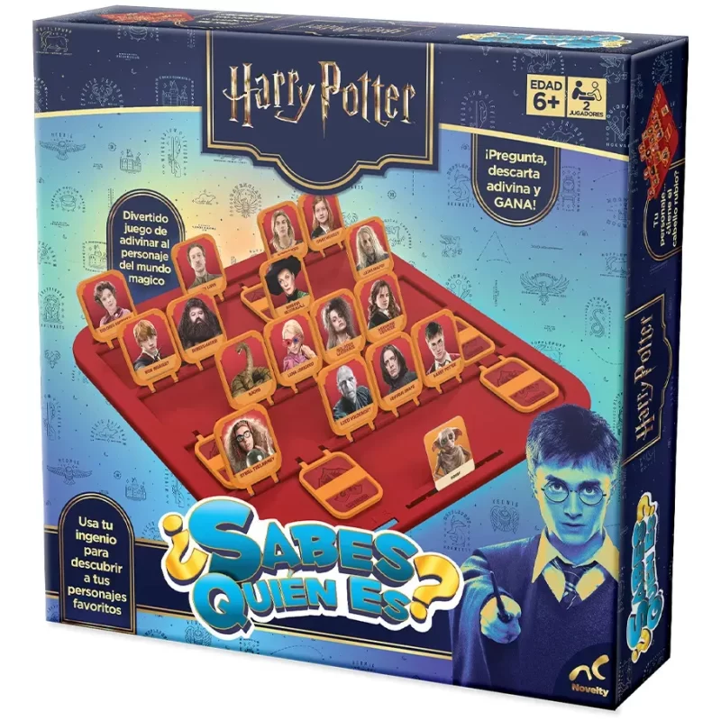 Juego de Mesa de Harry Potter ¿Sabes quien es? - Novelty