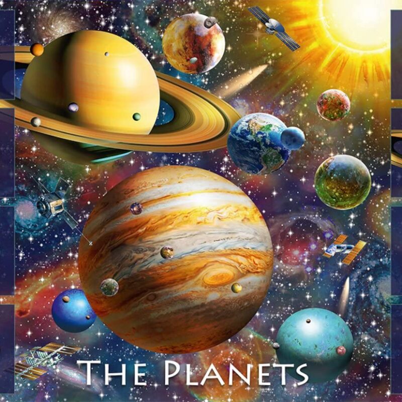 ROMPECABEZAS DE 100 PIEZAS DE LOS PLANETAS – RAVENSBURGER ROMPECABEZAS DE 100 PIEZAS DE LOS PLANETAS - RAVENSBURGER