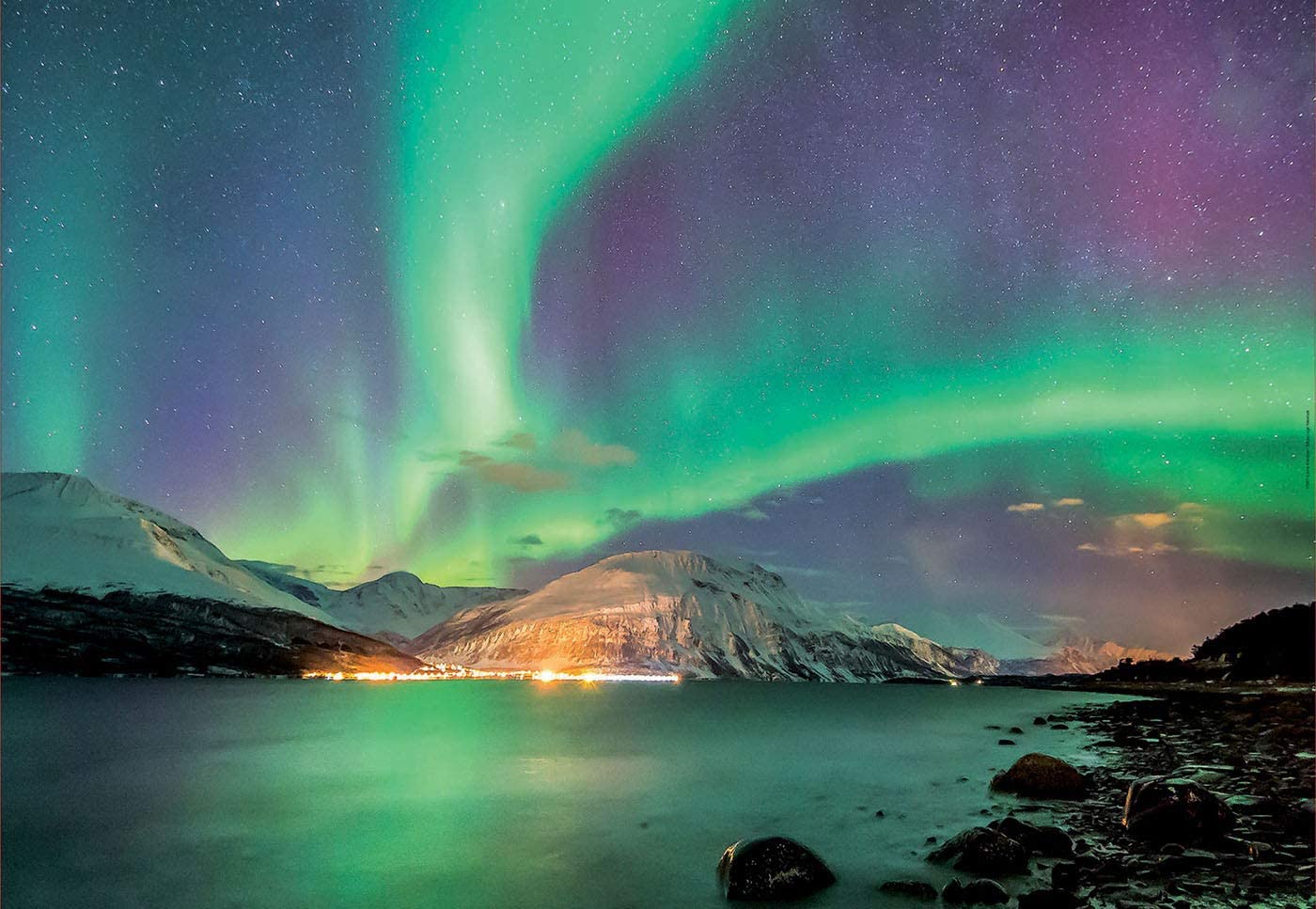 ROMPECABEZAS DE 1000 PIEZAS DE AURORA BOREAL - EDUCA