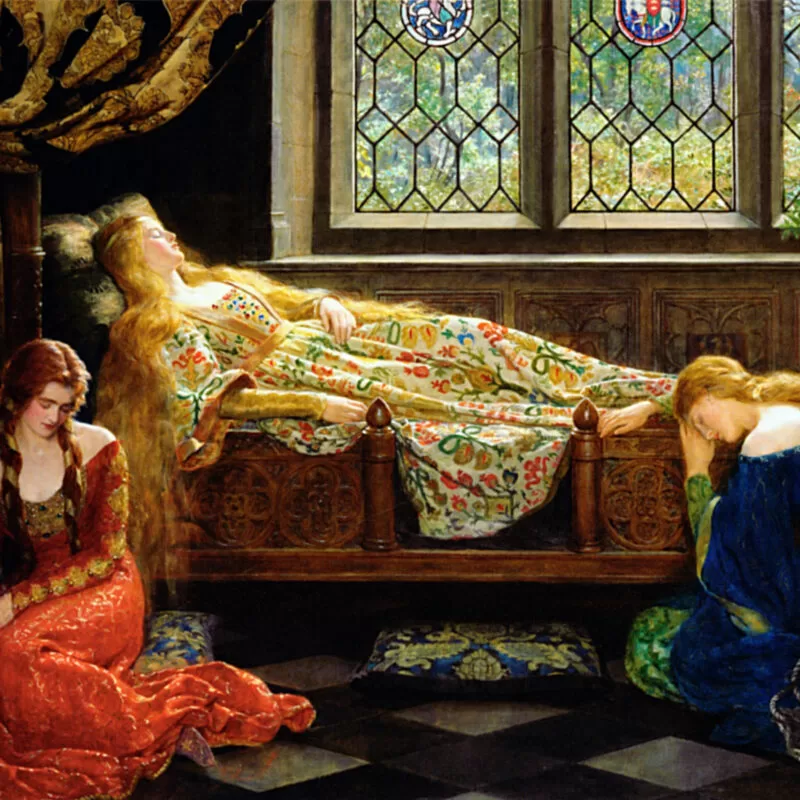 ROMPECABEZAS DE 1500 PIEZAS DE LA BELLA DURMIENTE DE JOHN COLLIER - EDUCA