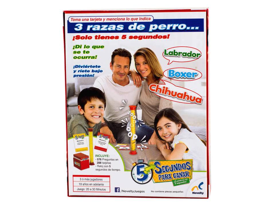 5 SEGUNDOS PARA GANAR - NOVELTY