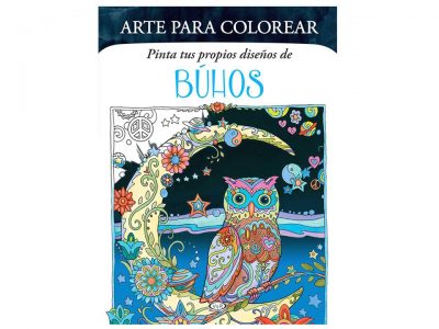 ARTE PARA COLOREAR DE BÚHOS - V&R EDITORAS