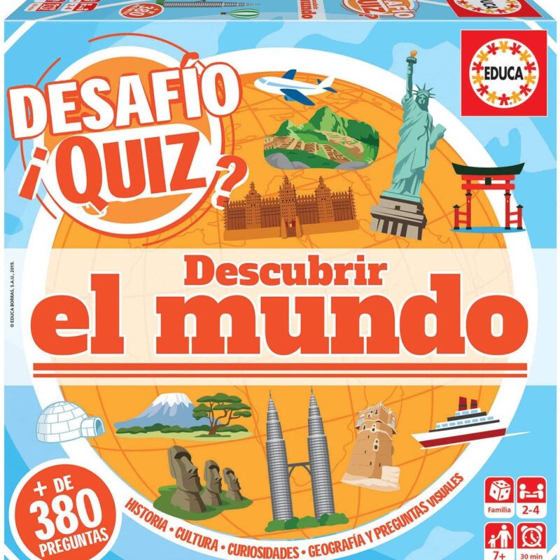 DESAFÌO QUIZ (DESCUBRIR EL MUNDO) - EDUCA