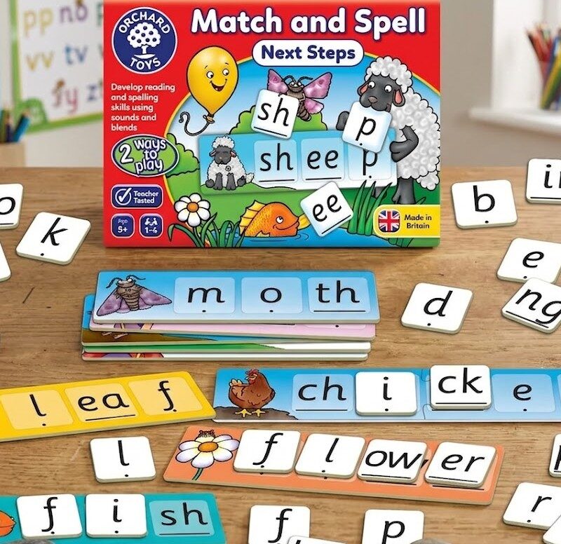 Conectar y Deletrear (Siguiente Paso) – Orchard Toys
