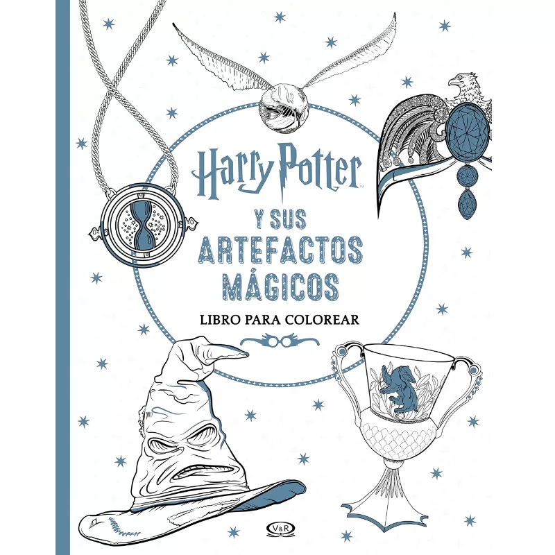 HARRY POTTER Y SUS ARTEFACTOS MÁGICOS LIBRO PARA COLOREAR - V&R EDITORAS