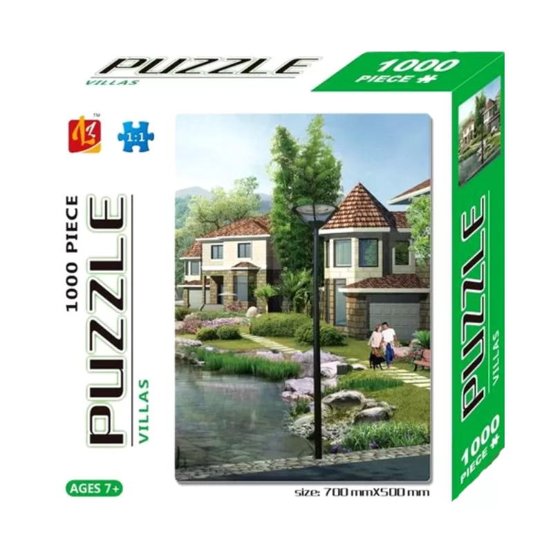 ROMPECABEZAS 1000 PIEZAS VILLAS - HAO XIANG