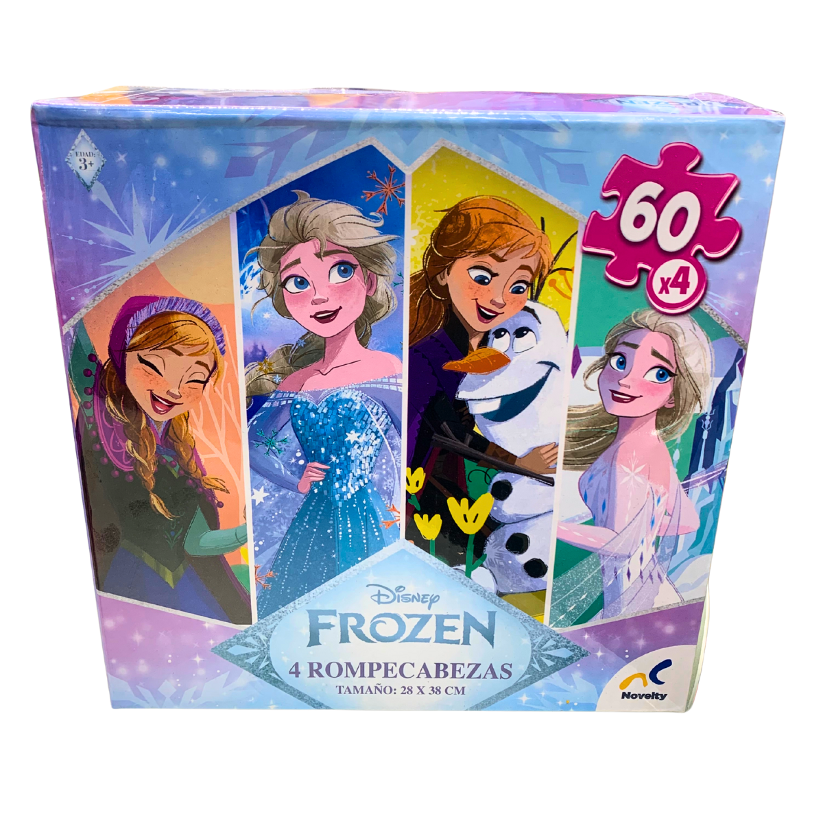 FROZEN 4 EN 1 ROMPECABEZAS