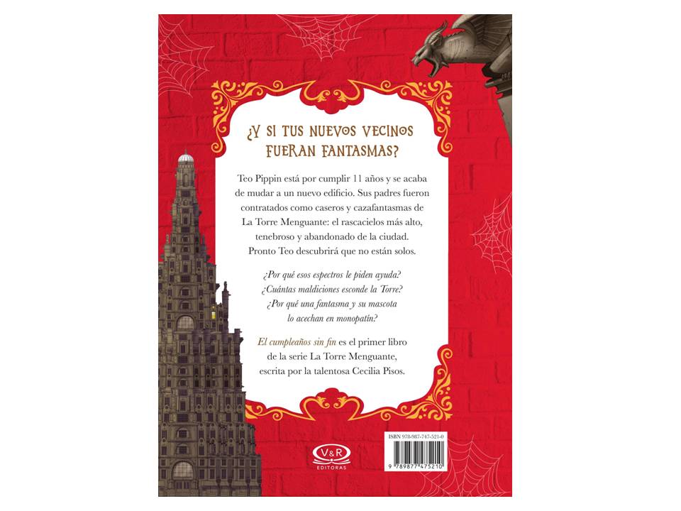 LA TORRE MENGUANTE EL CUMPLEAÑOS SIN FIN - V&R EDITORAS