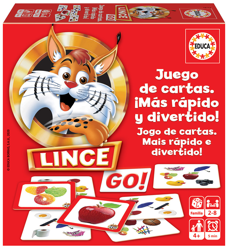 LINCE GO (JUEGO DE CARTAS) - EDUCA