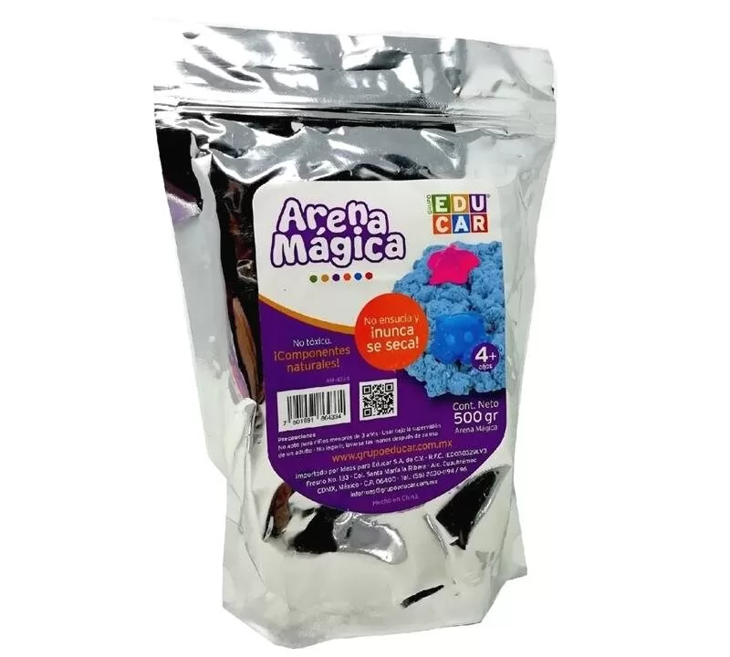 ARENA MAGICA AZUL (500 GRAMOS)
