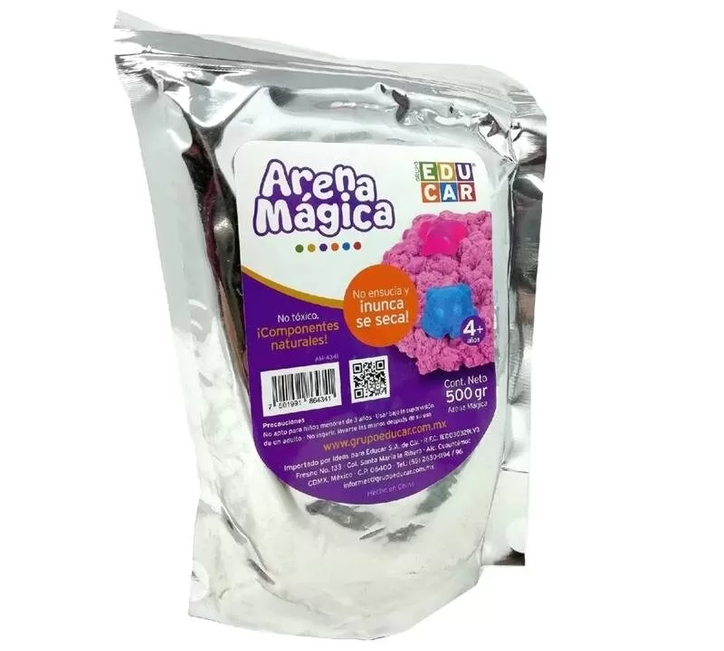 ARENA MÁGICA ROSA (500 GRAMOS)