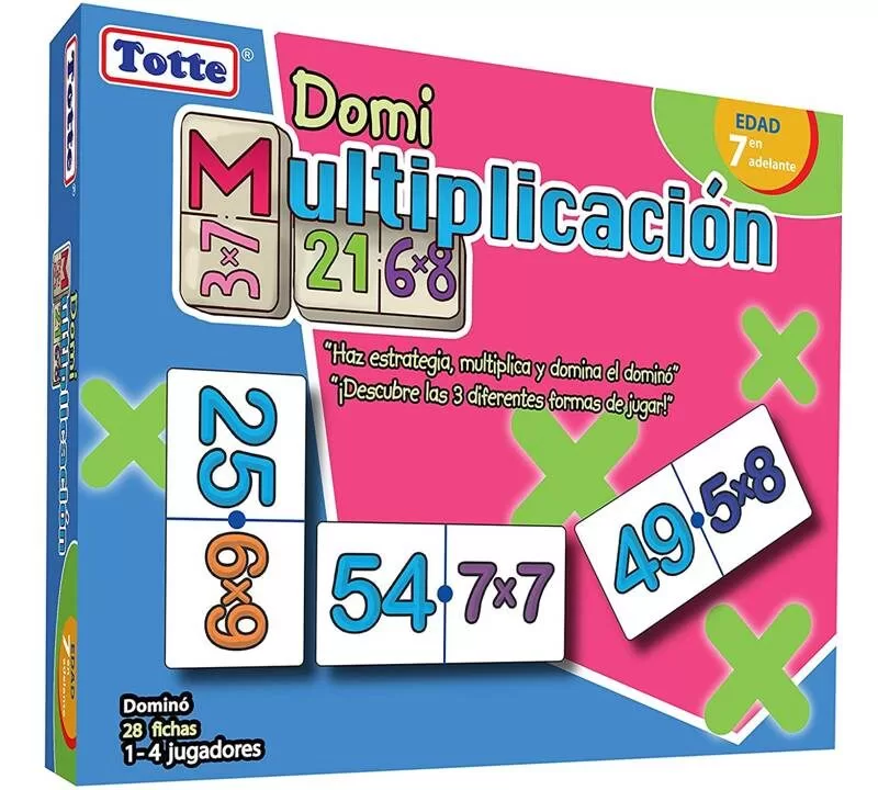 DOMINO DE MULTIPLICACIÓN - TOTTE