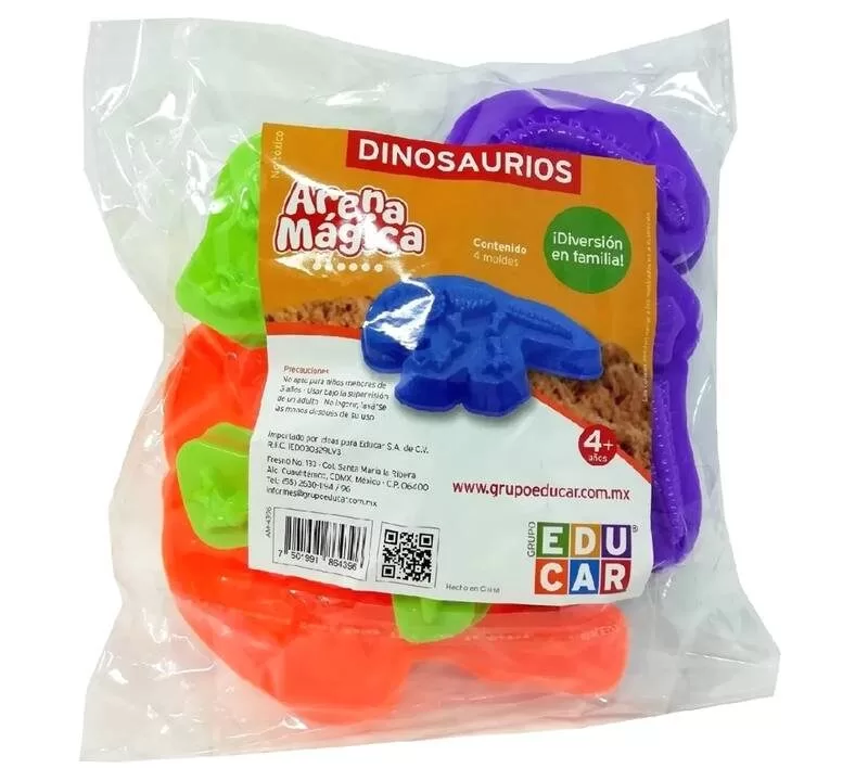 MOLDES PARA ARENA DE DINOSAURIOS