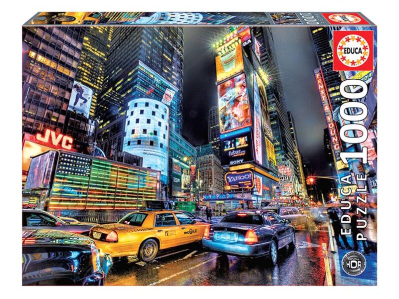 ROMPECABEZAS DE 1000 PIEZAS DE TIMES SQUARE EN NUEVA YORK - EDUCA