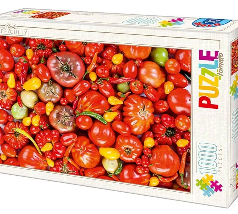 ROMPECABEZAS DE 1000 PIEZAS DE TOMATES - D TOYS