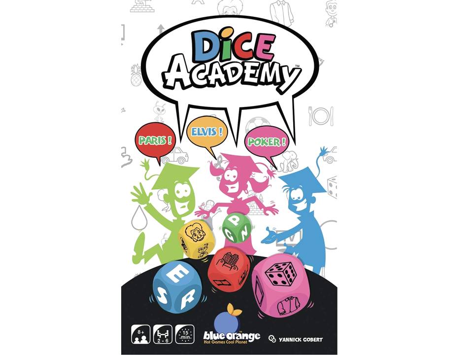 DICE ACADEMY (ACADEMIA DE DADOS) - BLUE ORANGE