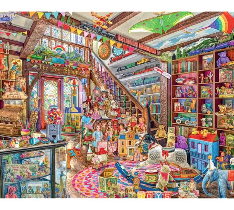 ROMPECABEZAS DE 1000 PIEZAS DE JUGUETERÍA FANTÁSTICA - RAVENSBURGER