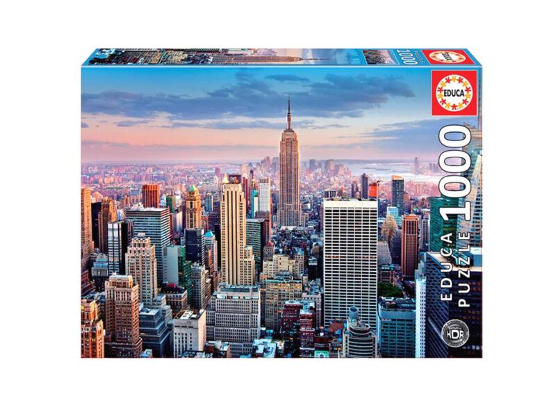 ROMPECABEZAS DE 1000 PIEZAS DE MANHATTAN EN NUEVA YORK - EDUCA