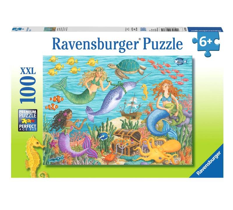 ROMPECABEZAS DE 100 PIEZAS DE SIRENAS - RAVENSBURGER