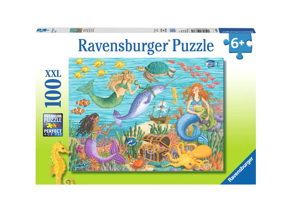ROMPECABEZAS DE 100 PIEZAS DE SIRENAS - RAVENSBURGER