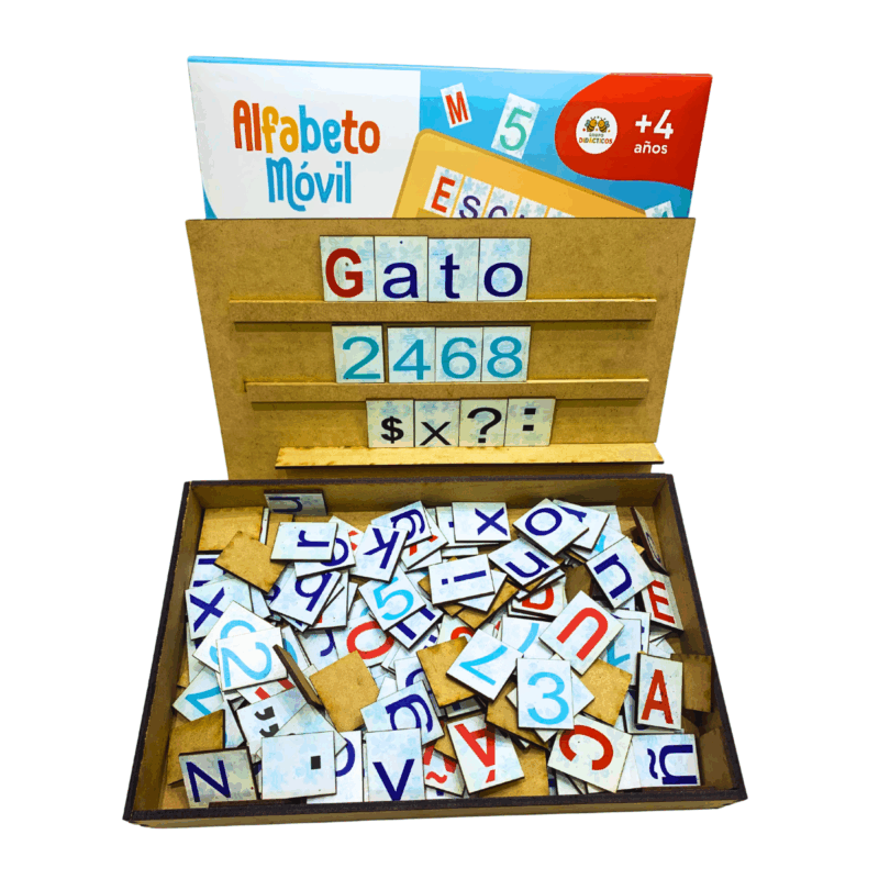 ALFABETO MOVIL EN MADERA