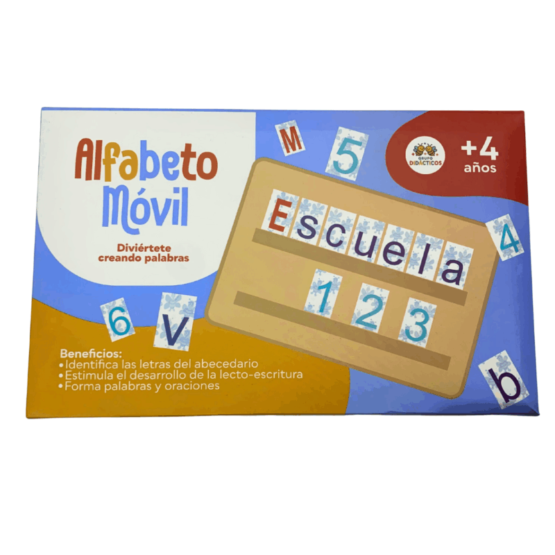 ALFABETO MOVIL EN MADERA