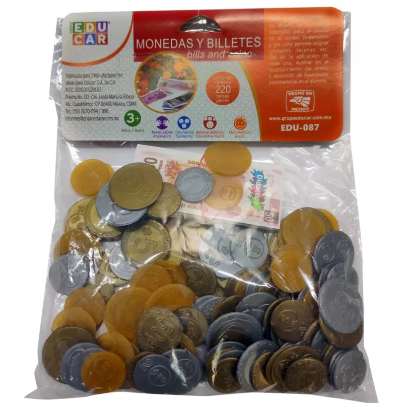 BILLETES Y MONEDAS - EDUPLAS