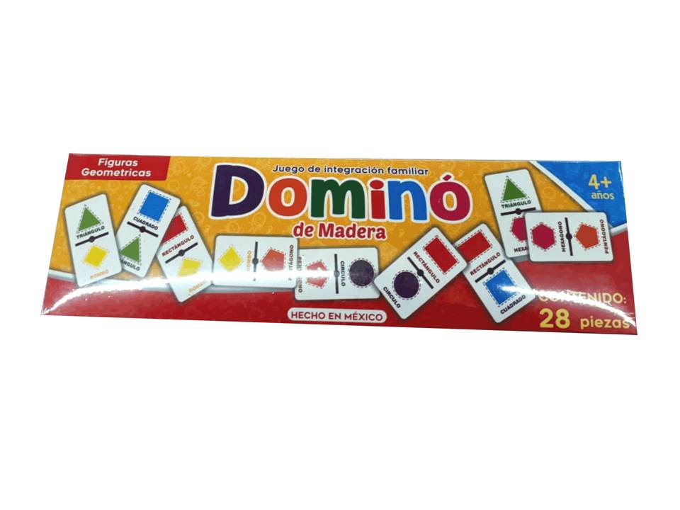 DOMINÓ DE FIGURAS GEOMÉTRICAS