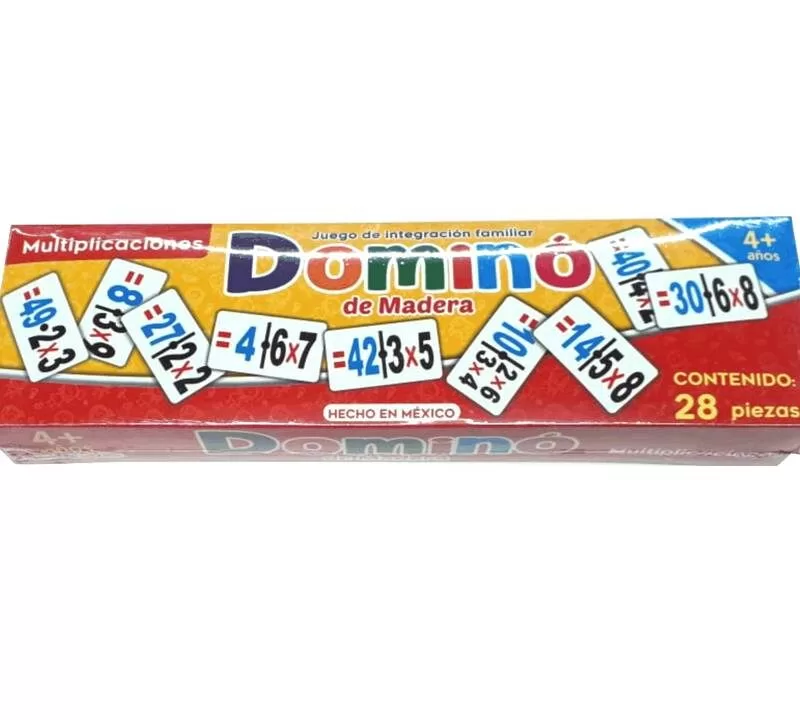 DOMINÓ DE MULTIPLICACIONES