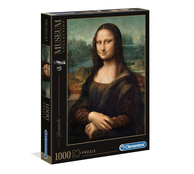 ROMPECABEZAS DE 1000 PIEZAS DE MONA LISA - CLEMENTONI