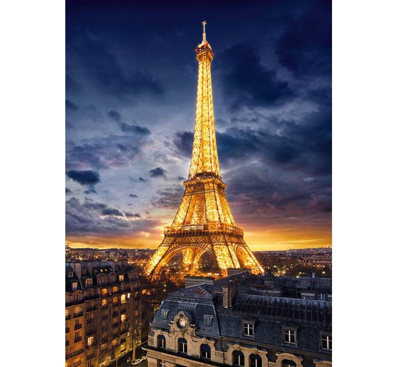 ROMPECABEZAS DE 1000 PIEZAS PARÍS - CLEMENTONI