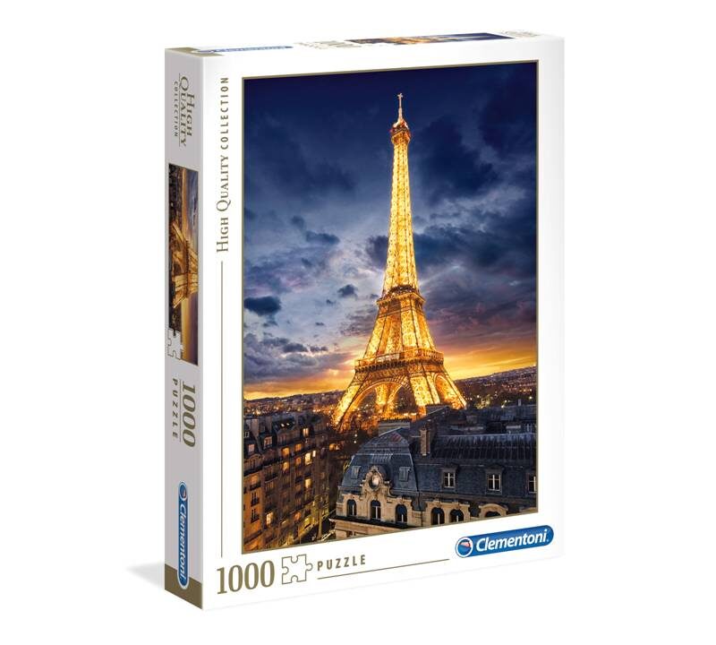 ROMPECABEZAS DE 1000 PIEZAS PARÍS - CLEMENTONI