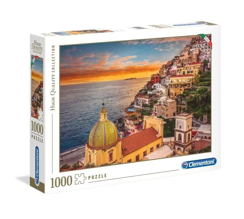 ROMPECABEZAS DE 1000 PIEZAS POSITANO - CLEMENTONI