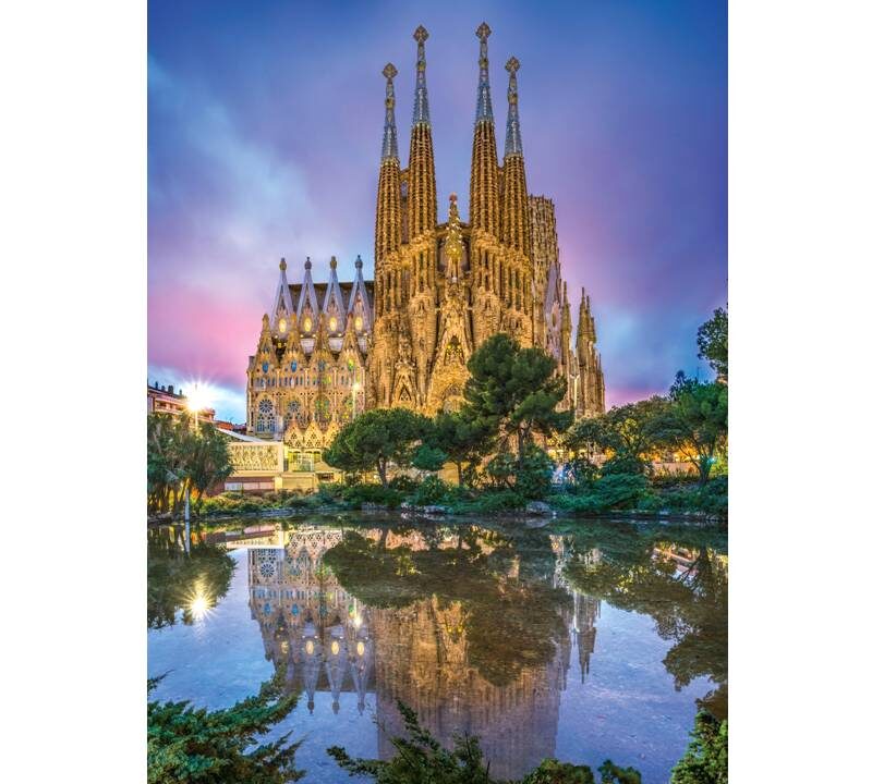 ROMPECABEZAS DE 500 PIEZAS DE SAGRADA FAMILIA - CLEMENTONI