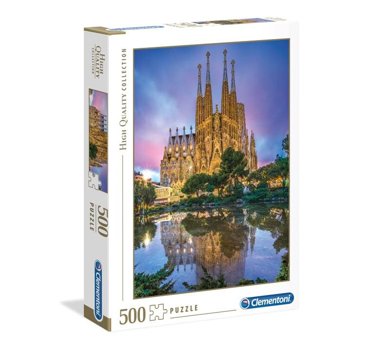 ROMPECABEZAS DE 500 PIEZAS DE SAGRADA FAMILIA - CLEMENTONI
