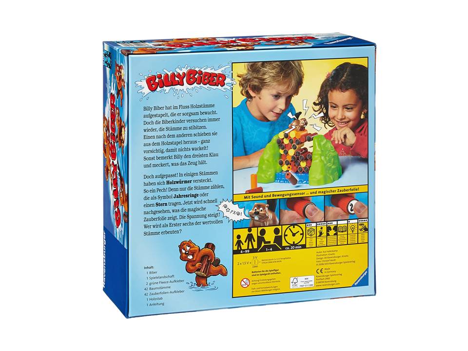 BILLY EL CASTOR JUEGO DE MESA - RAVENSBURGER