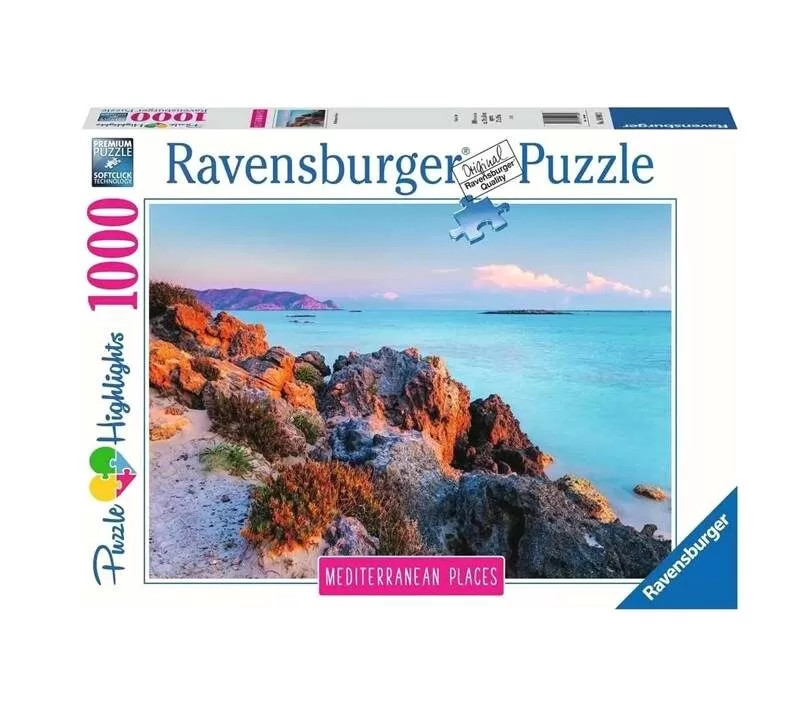 ROMPECABEZAS DE 1000 PIEZAS GRECIA MEDITERRANEA - RAVENSBURGER
