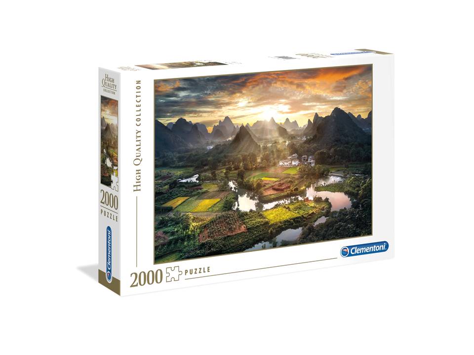 ROMPECABEZAS DE 2000 PIEZAS VISTA DE CHINA - CLEMENTONI