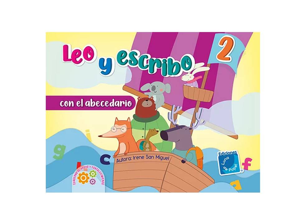 LEO Y ESCRIBO 2 CON EL ABECEDARIO - LUNA DE PAPEL