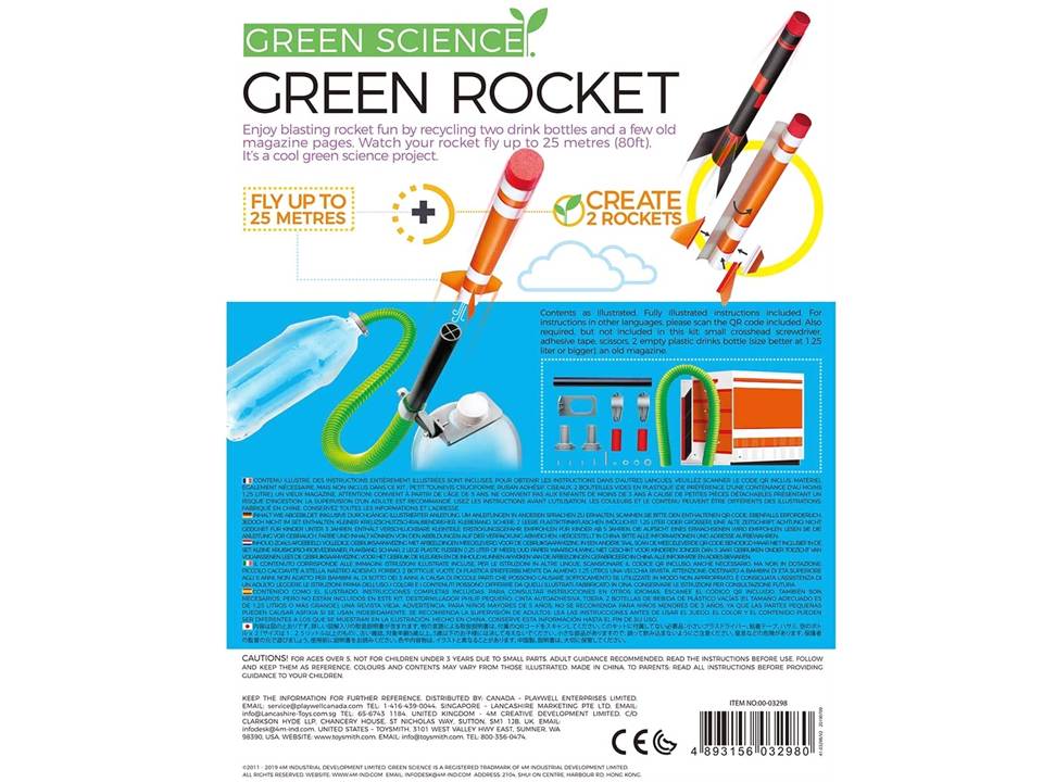 GREEN ROCKET - 4M