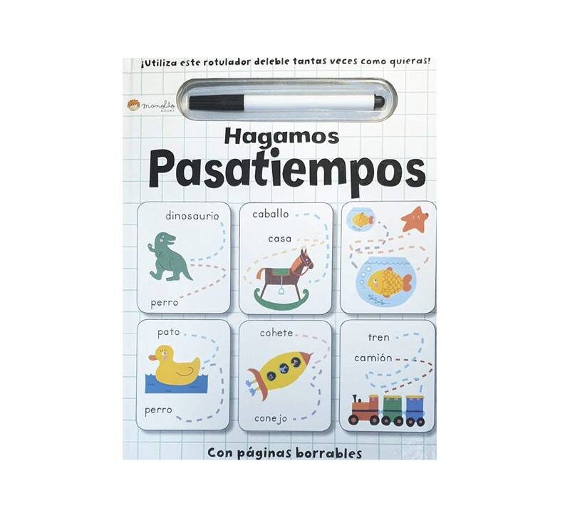 HAGAMOS PASATIEMPOS - MANOLITO BOOKS