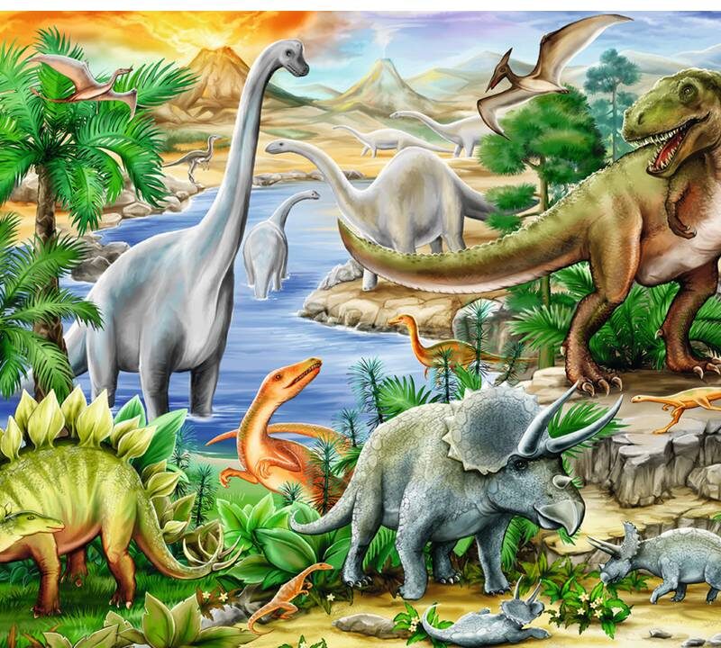 ROMPECABEZAS DE 60 PIEZAS LA ERA DE LOS DINOSAURIOS – RAVENSBURGER ROMPECABEZAS DE 60 PIEZAS LA ERA DE LOS DINOSAURIOS - RAVENSBURGER