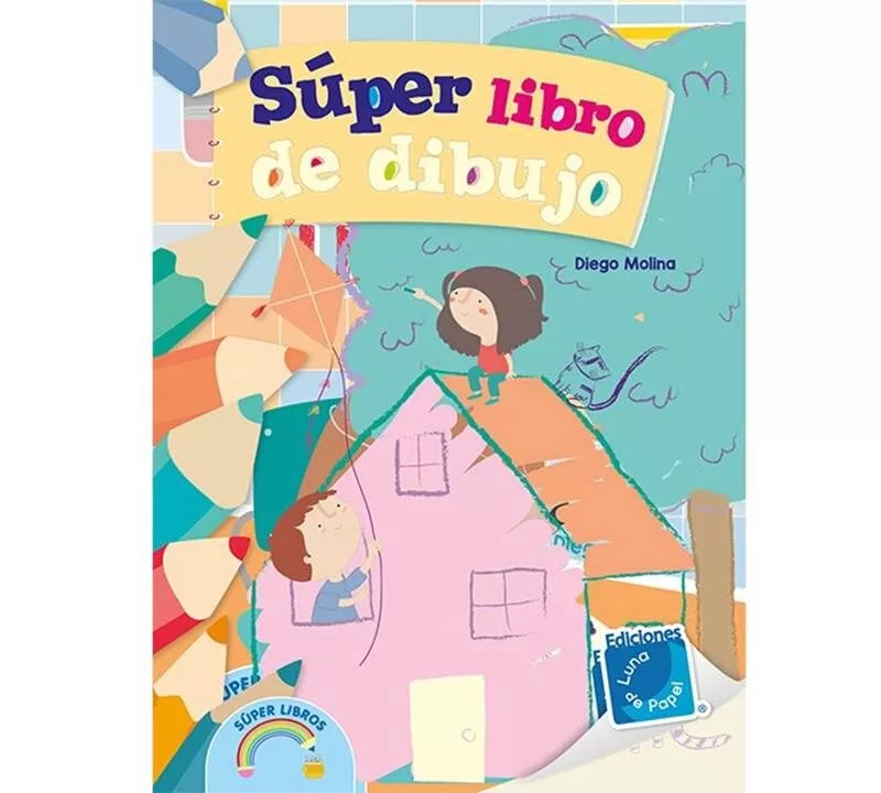 SUPER LIBRO DE DIBUJO - LUNA DE PAPEL